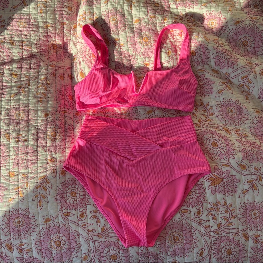 Aerie Shine Rib Bikini